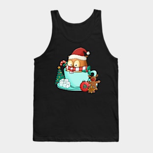 Cute and Lovely Animals with Christmas Vibes Tank Top